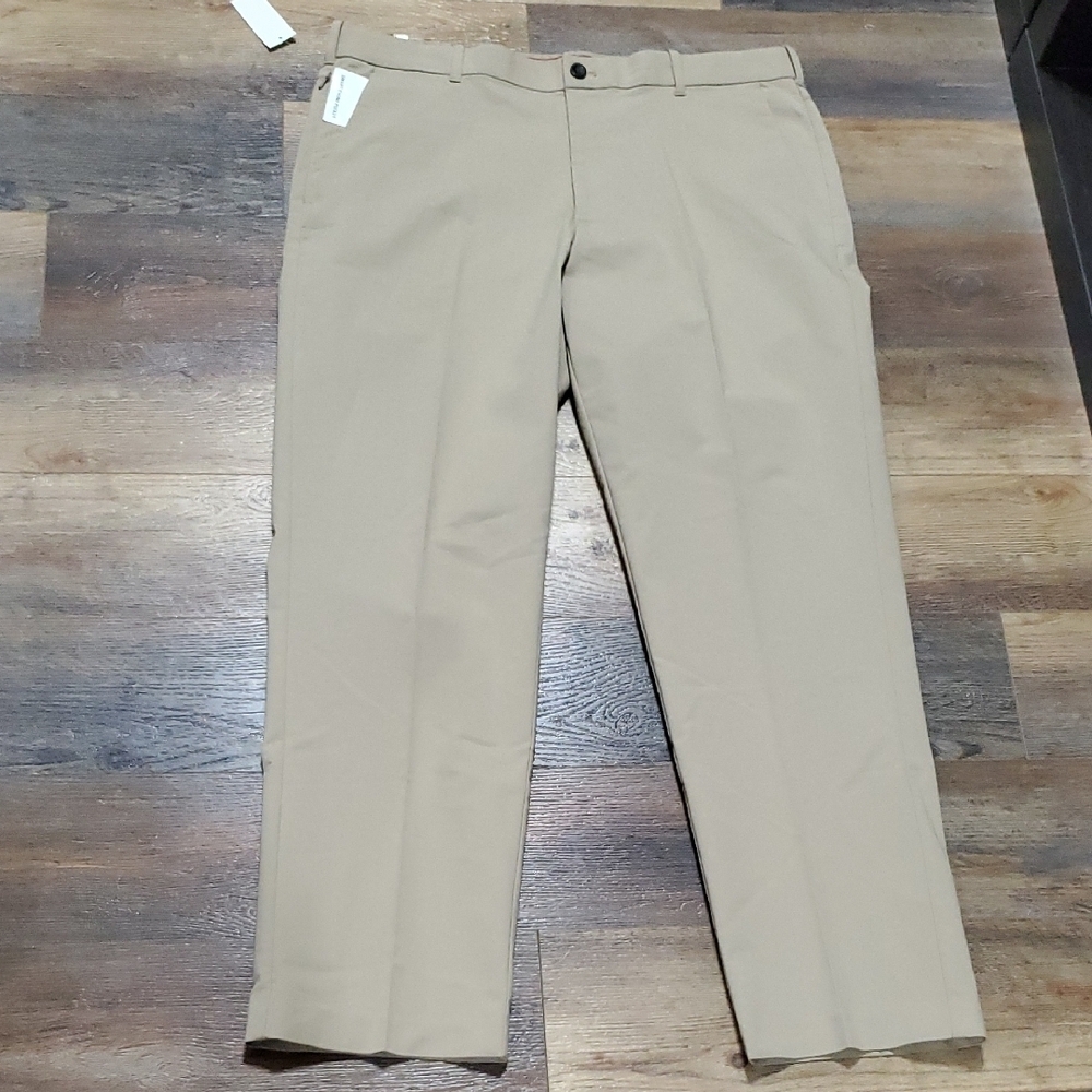 Izod Tan Chinos with Classic Style and Cotton Blend